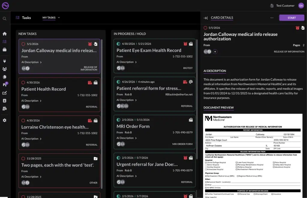 ETHERFX Flow Screen
