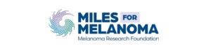 Miles for melanoma walk logo
